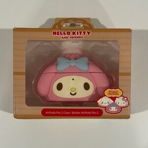 Sanrio My Melody AirPod Pro 2 Case Hello Kitty and Friends NWT